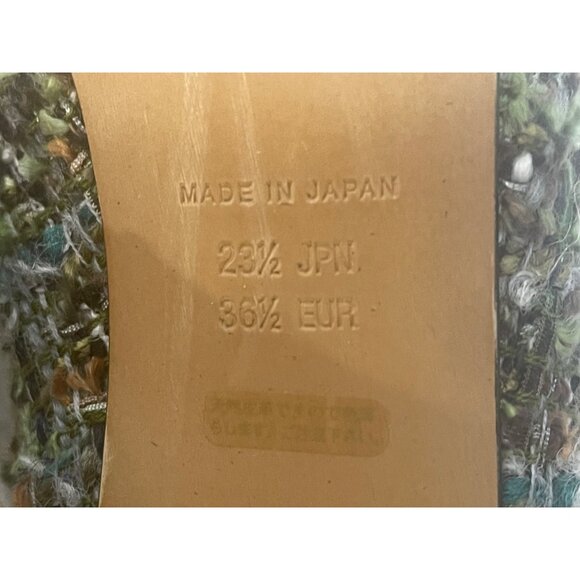 Anteprima Multicolor Tweed High Heel Pumps Sz 6 US 36.5 EU Made in Japan - Picture 8 of 8